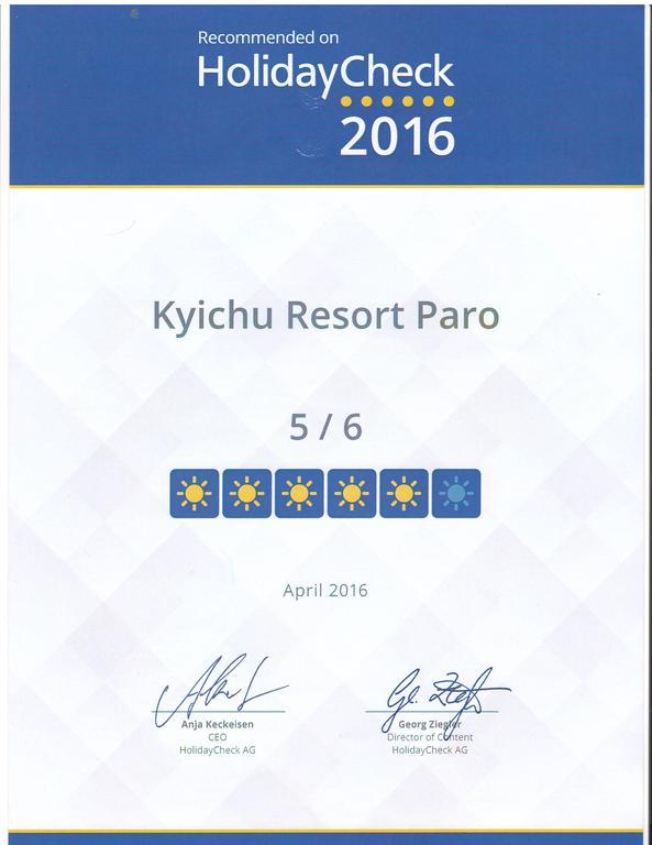 Kichu Resorts Paro Dış mekan fotoğraf